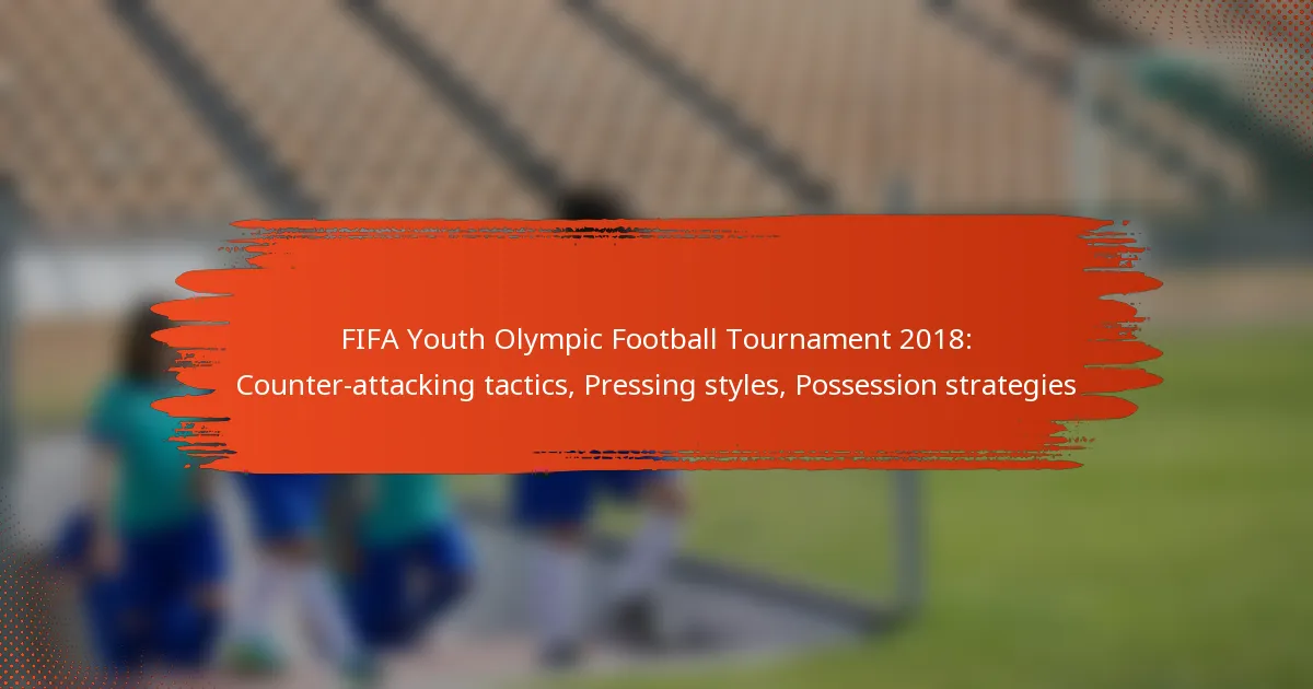 FIFA Youth Olympic Football 2018: Tactics for Counter-attacking & Pressing